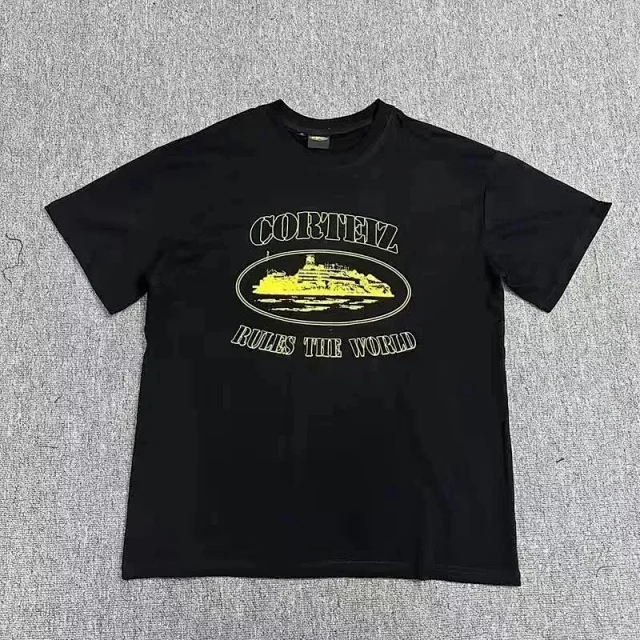 Corteiz T-Shirts Rules the World yacht graphic product detail image 5
