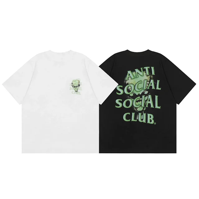 Anti Social Club T-Shirts Logo Graphic Print product detail image 7