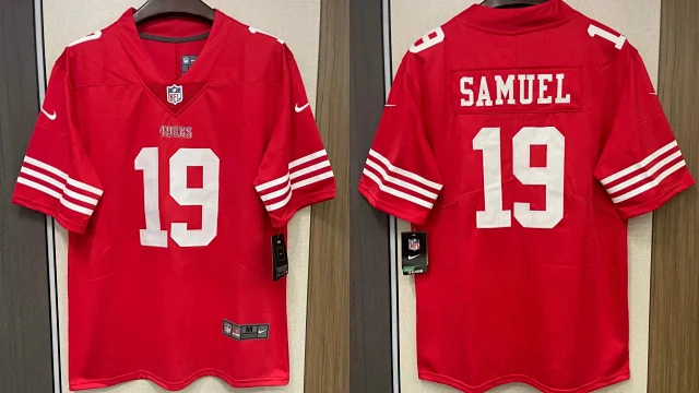 Nike Football Jerseys San Francisco 49ers player-name and number graphics product detail image 2