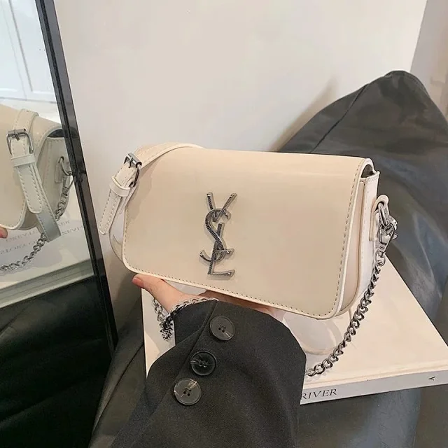 Saint Laurent Crossbody Bags YSL Monogram Flap Bag product detail image 3