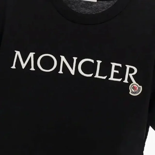 Moncler Hoodies & Sweatshirts Logo Print Crewneck Sweatshirt product detail image 3