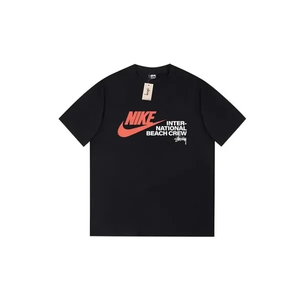 Stussy Tough Gear Beige Oversized T-Shirt - 5