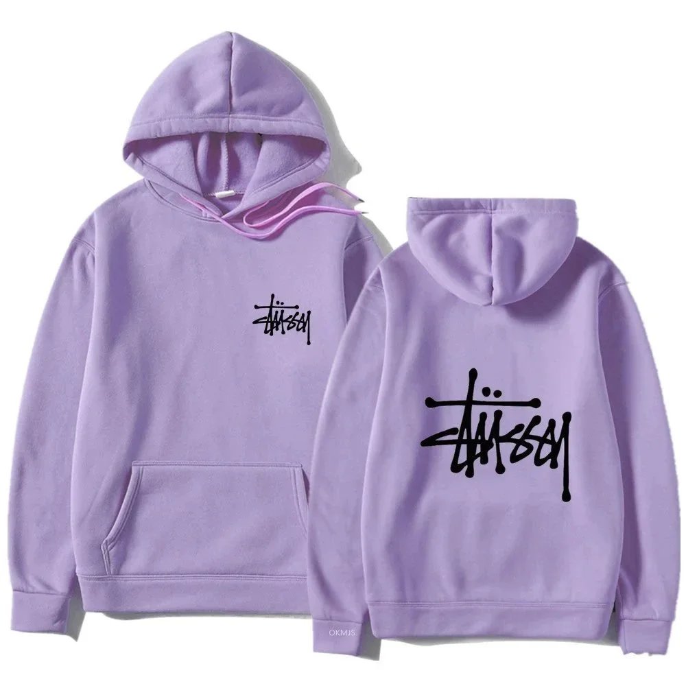 Stüssy Hoodies & Sweatshirts Logo Print Pullover Hoodie image 2