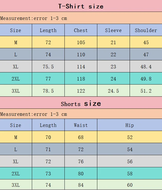 Unbranded Matching Sets Short-Sleeve Printed Shirt and Drawstring Shorts Set product detail image 1