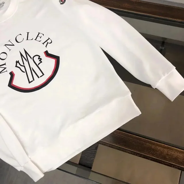 Moncler Hoodies & Sweatshirts Crewneck logo sweatshirt product detail image 6