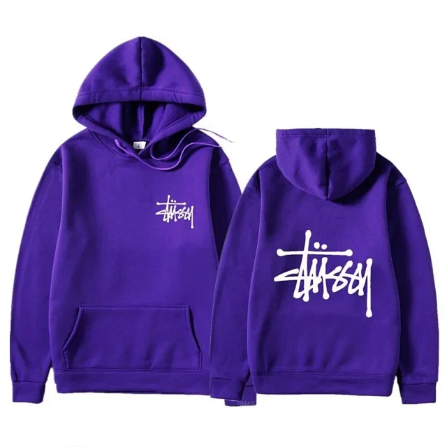 Stüssy Hoodies & Sweatshirts Logo Print Pullover Hoodie product detail image 9