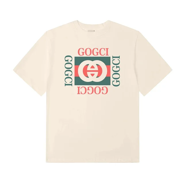Unbranded T-Shirts GOGCI Double-G Graphic Print product detail image 2