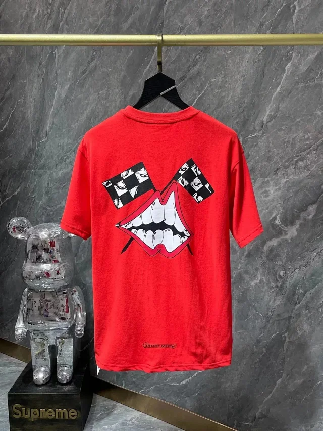 Chrome Hearts T-Shirts Short-Sleeve Graphic Print product detail image 6