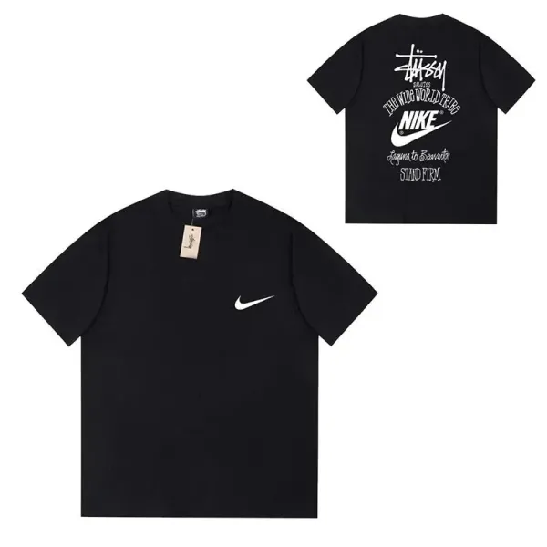 Stussy Tough Gear Beige Oversized T-Shirt - 4