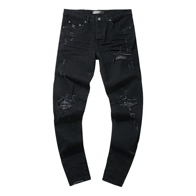 Unbranded Jeans Ripped Distressed Skinny product detail image 2