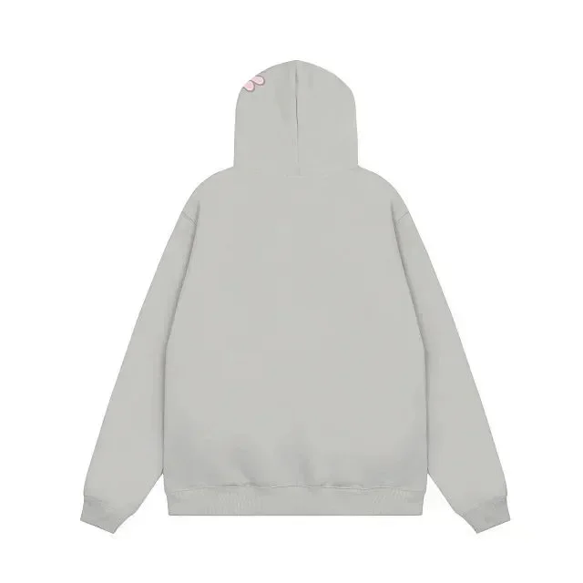 Unbranded Hoodies & Sweatshirts Graffiti-print pullover hoodie with kangaroo pocket product detail image 7
