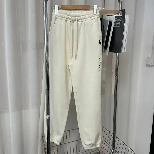 Ralph Lauren Trousers Drawstring jogger sweatpants with embroidered pony logo product detail image 4