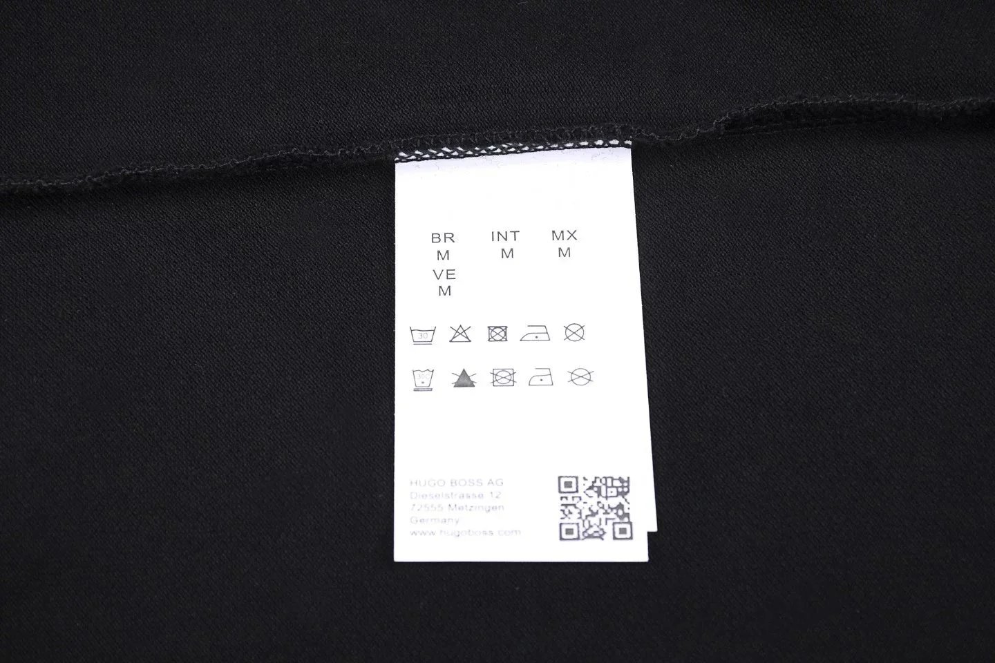 Hugo Boss Logo Polo Black with Yellow Trim Polo - 8