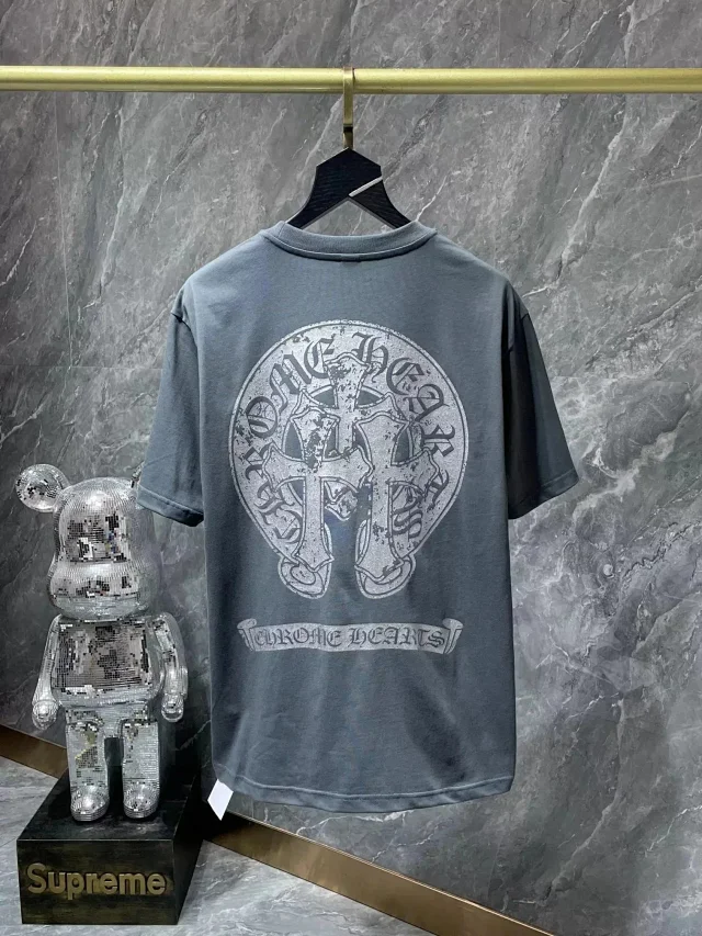 Chrome Hearts T-Shirts Short-Sleeve Graphic Print product detail image 9