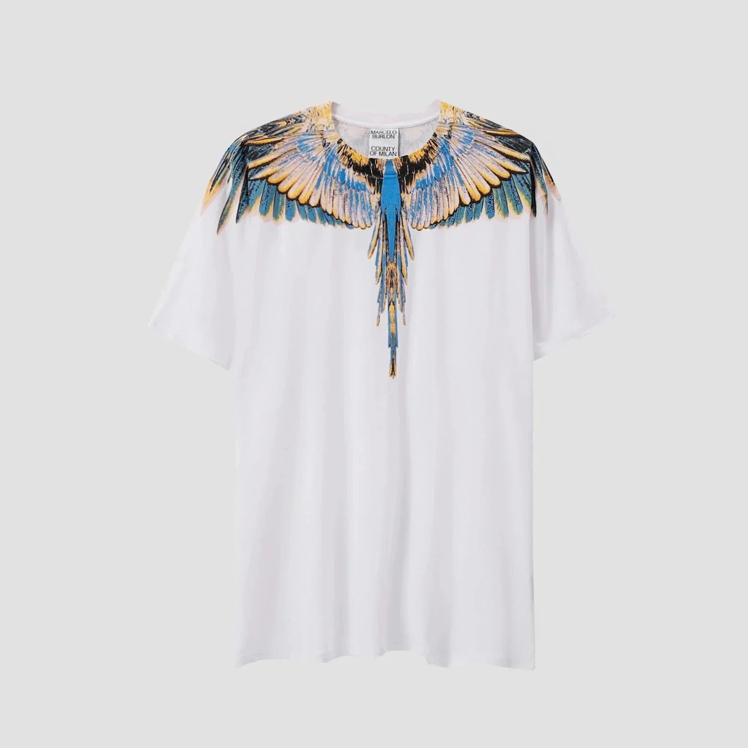 Marcelo Burlon County of Milan T-Shirts Short-Sleeve Wing Print — 19 white