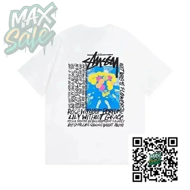 Stussy T-Shirts Short-Sleeve Logo Print product detail image 10