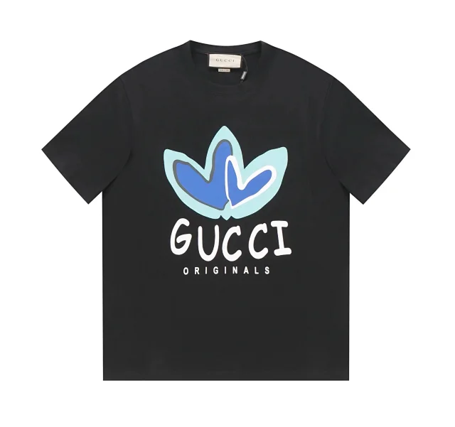 Gucci T-Shirts Short-Sleeve Logo Graphic product detail image 3