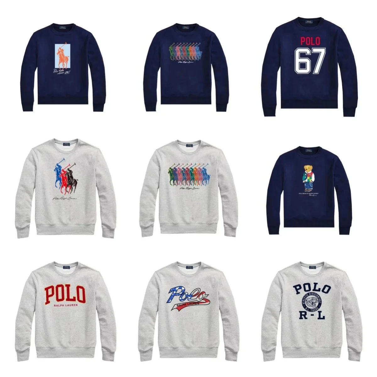Polo Ralph Lauren Big Pony Crewneck Sweatshirt - N
