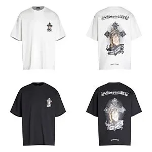 Chrome Hearts T-Shirts Graphic short-sleeve crew-neck product detail image 4
