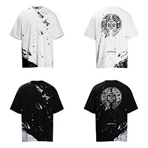 Chrome Hearts T-Shirts Graphic short-sleeve crew-neck product detail image 8
