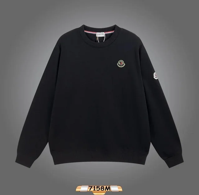 Moncler Hoodies & Sweatshirts Logo Crewneck Sweatshirt product detail image 3