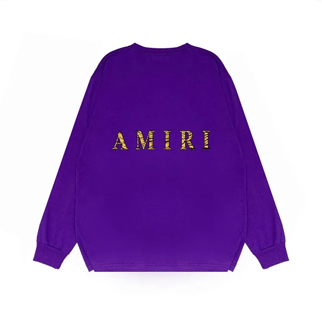 AMIRI Hoodies & Sweatshirts Crewneck Logo-Print Sweatshirt product detail image 7