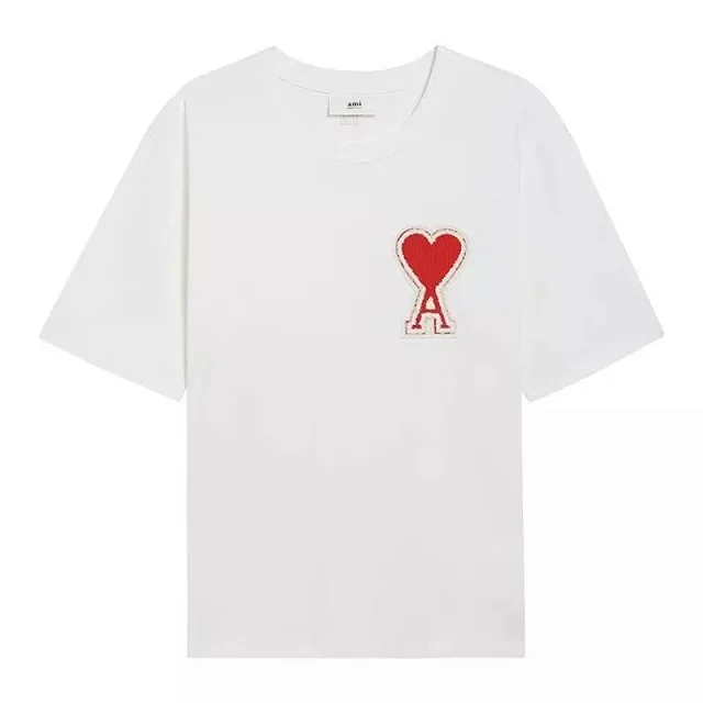 AMI Paris T-Shirts Oversized de Coeur logo product detail image 6