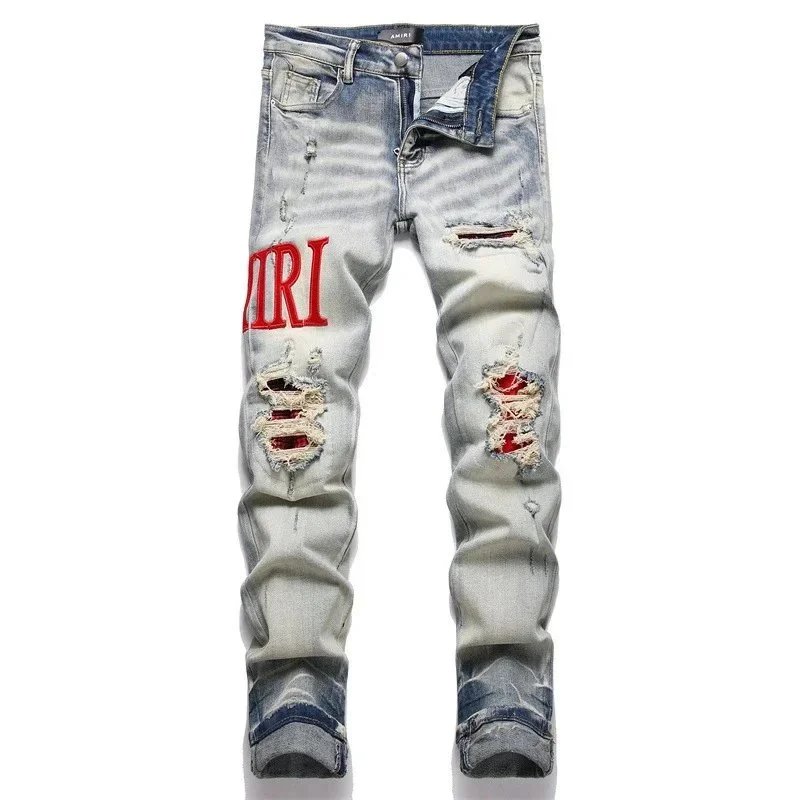 AMIRI Jeans Distressed Graphic — 5