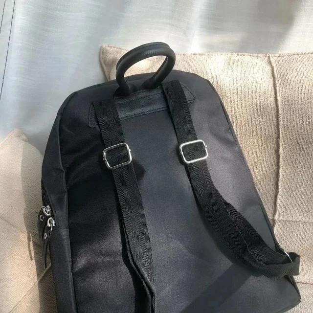 Chanel Backpacks Nylon Backpack with Interlocking CC Logo product detail image 2