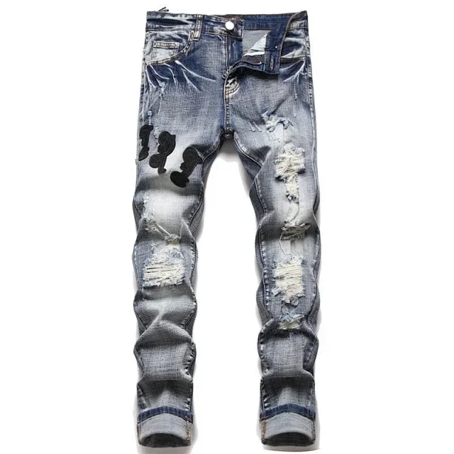 AMIRI Jeans Distressed Graphic product detail image 15