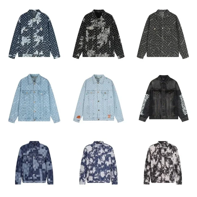 Burberry Jackets Button-Front Denim Jacket product detail image 2