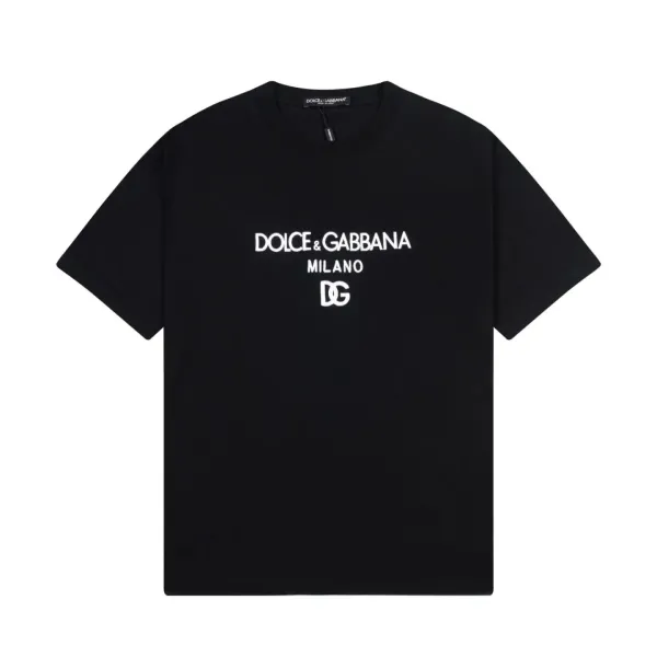 Dolce & Gabbana DG Graffiti Logo Black T-Shirt - 3