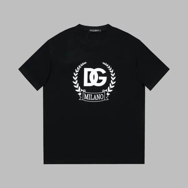 Dolce & Gabbana DG Graffiti Logo Black T-Shirt - 8