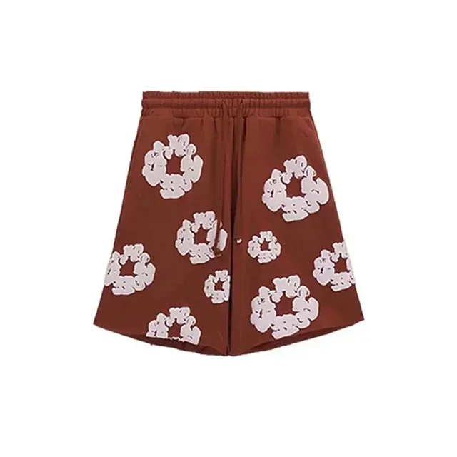 Unbranded Shorts D-0135 Floral Print Drawstring product detail image 8