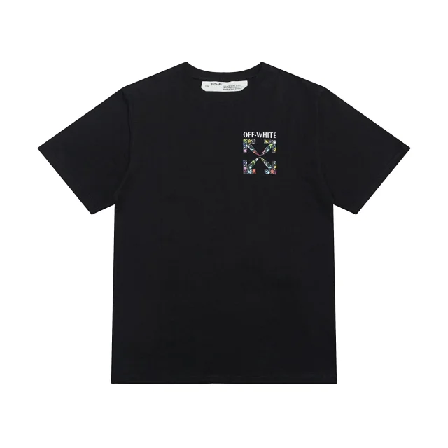 Off-White T-Shirts Graphic Arrow-Print Short-Sleeve T-Shirt product detail image 9