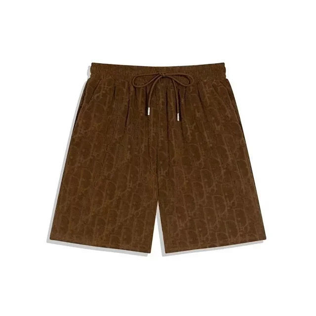 Dior Shorts Oblique-pattern drawstring product detail image 3