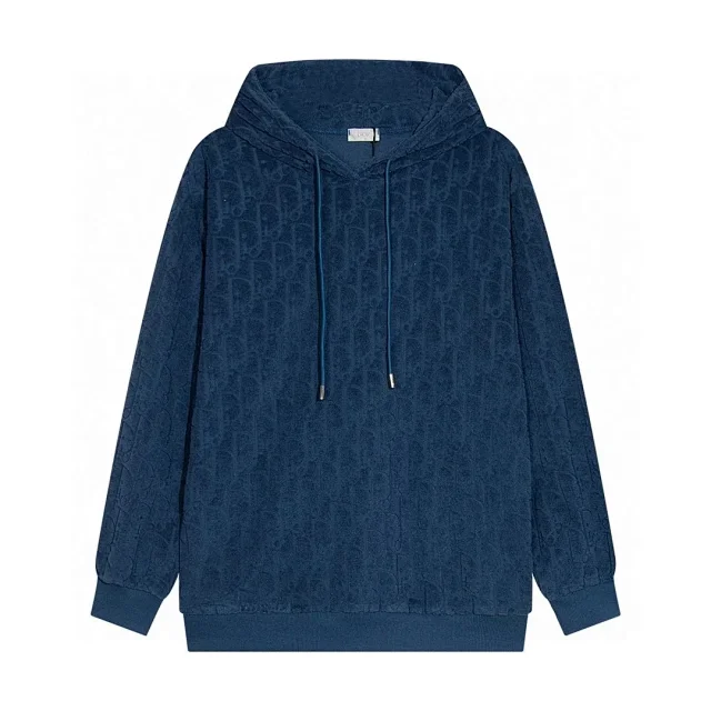 Dior Shirts Oblique jacquard long-sleeve button-up shirt product detail image 6