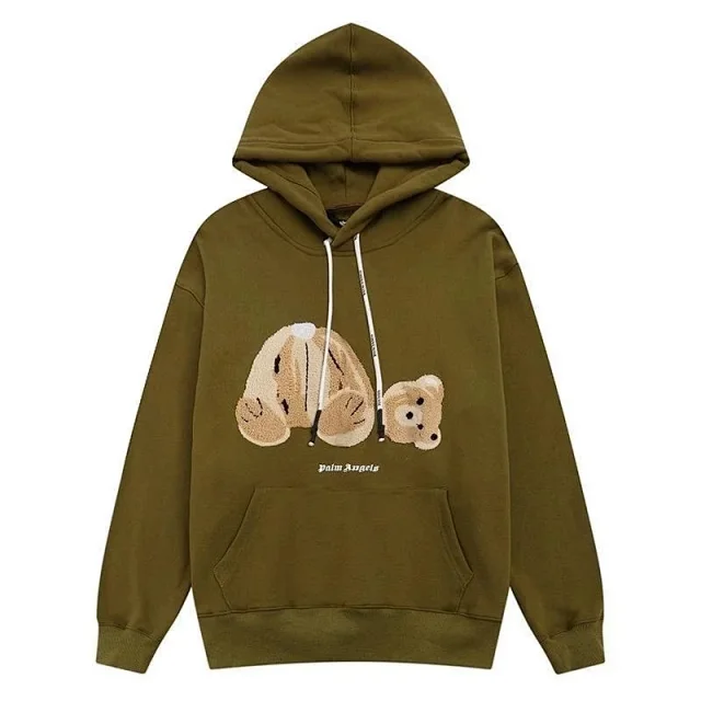 Palm Angels Hoodies & Sweatshirts Teddy Bear Graphic Pullover Hoodie product detail image 5