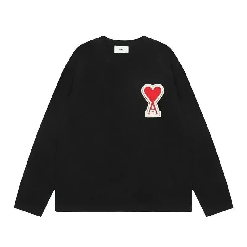 AMI Paris Hoodies & Sweatshirts de Coeur logo crewneck sweatshirt image 3