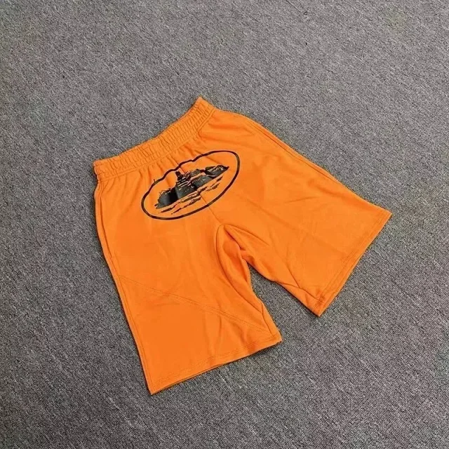 Unbranded Shorts Loose-fit athletic with oval sneaker graphic product detail image 4