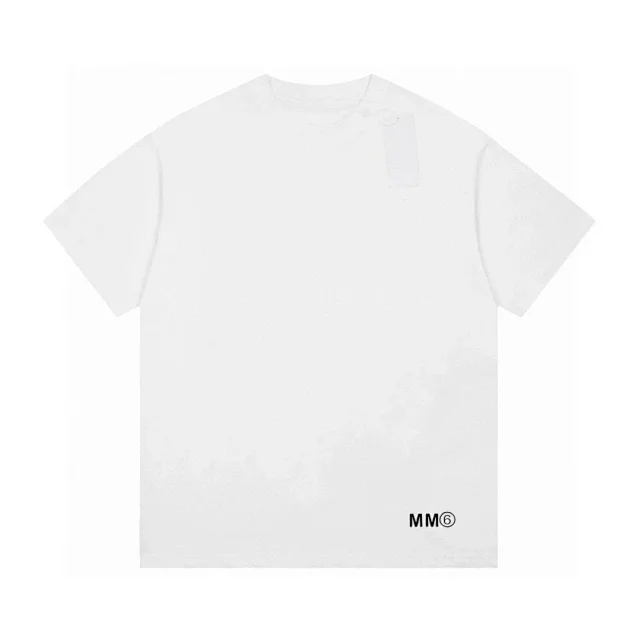 MM6 Maison Margiela T-Shirts Numeric Logo Print product detail image 1