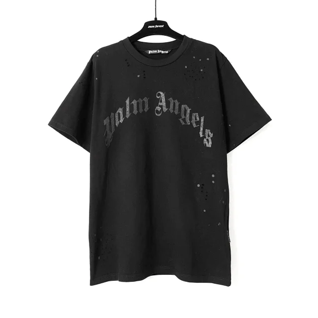 Palm Angels T-Shirts Short-Sleeve Graphic Print T-Shirt product detail image 5