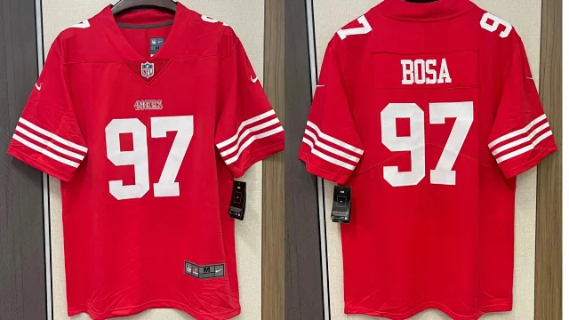 Nike Football Jerseys San Francisco 49ers player-name and number graphics product detail image 10