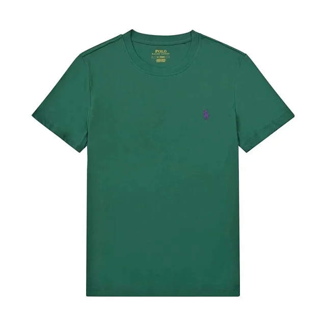 Polo Ralph Lauren T-Shirts Short-Sleeve Crewneck with Embroidered Pony product detail image 3