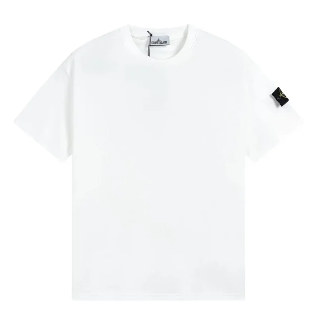 Stone Island T-Shirts Short-Sleeve Compass Badge T-Shirt product detail image 8