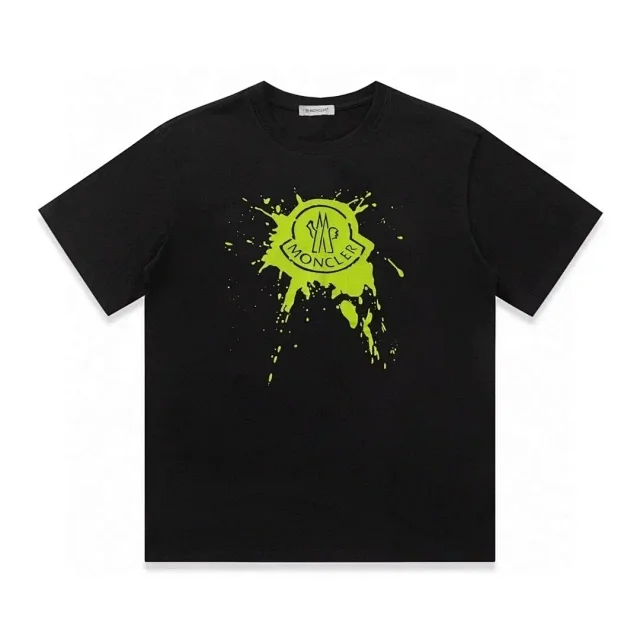 Moncler T-Shirts Logo Graphic Short-Sleeve product detail image 5
