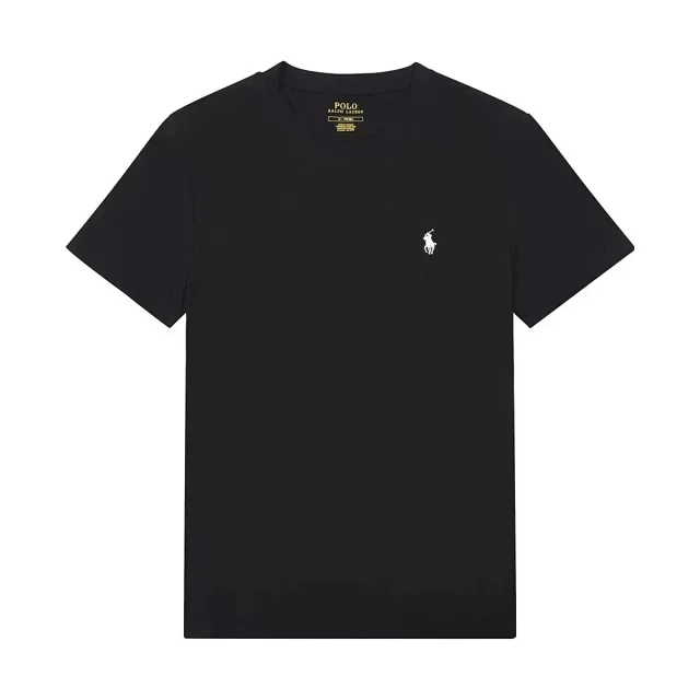 Polo Ralph Lauren T-Shirts Short-Sleeve Crewneck with Embroidered Pony product detail image 4