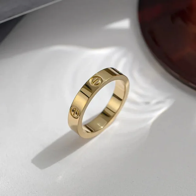 Unbranded Jewelry Screw Motif Band Ring product detail image 3