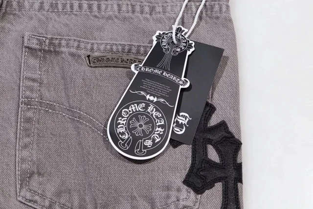 Unbranded Jeans Straight-Leg Cross Appliqué product detail image 8
