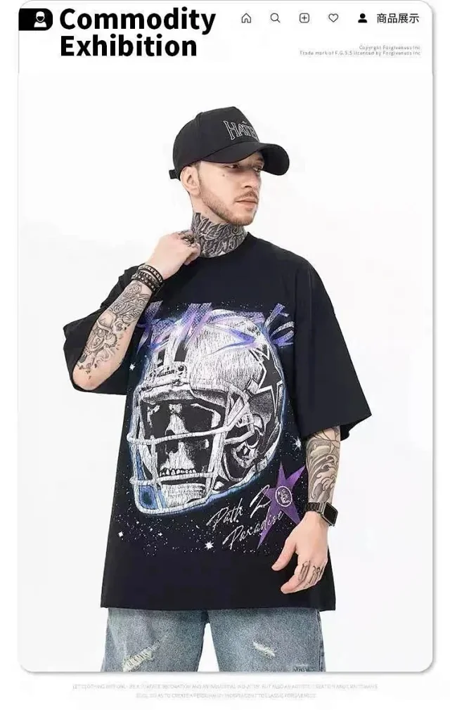 Hellstar T-Shirts Graphic Print product detail image 3